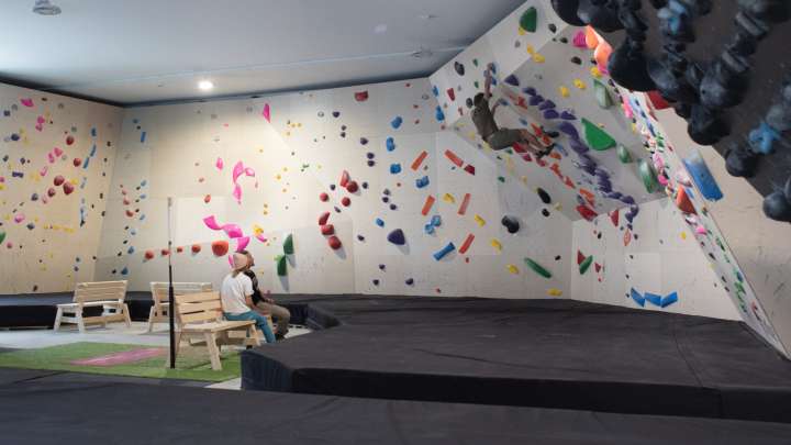 Conflluence Climbing Gym Main Wall