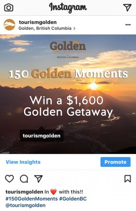 150 Golden Moments - Golden BC - Sample post