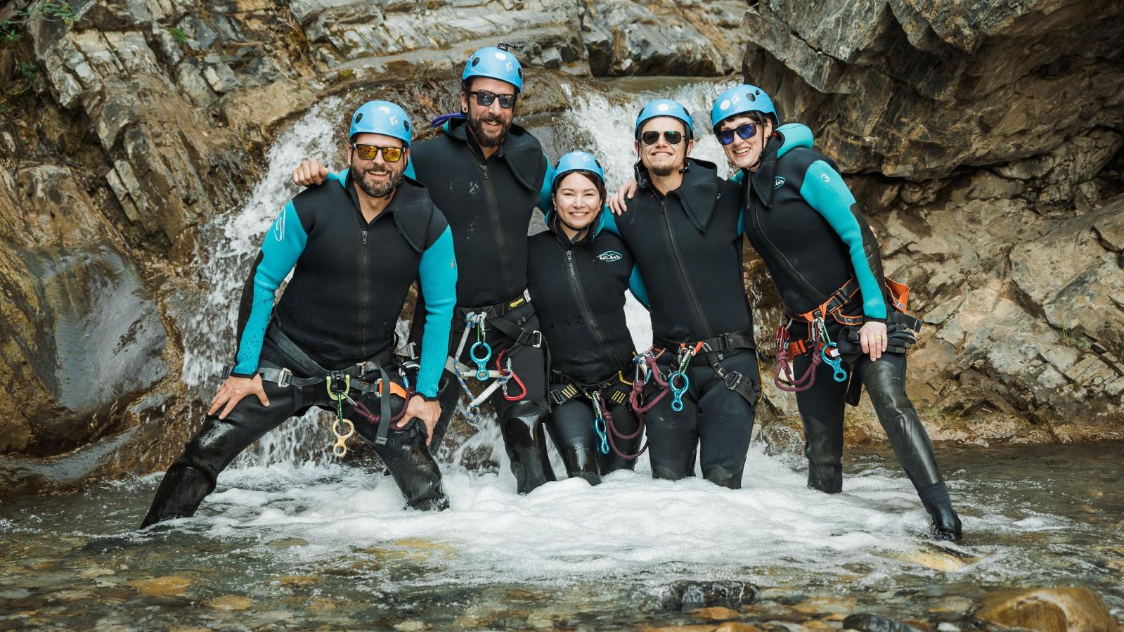 Western Canyoning Adventures Summer Group