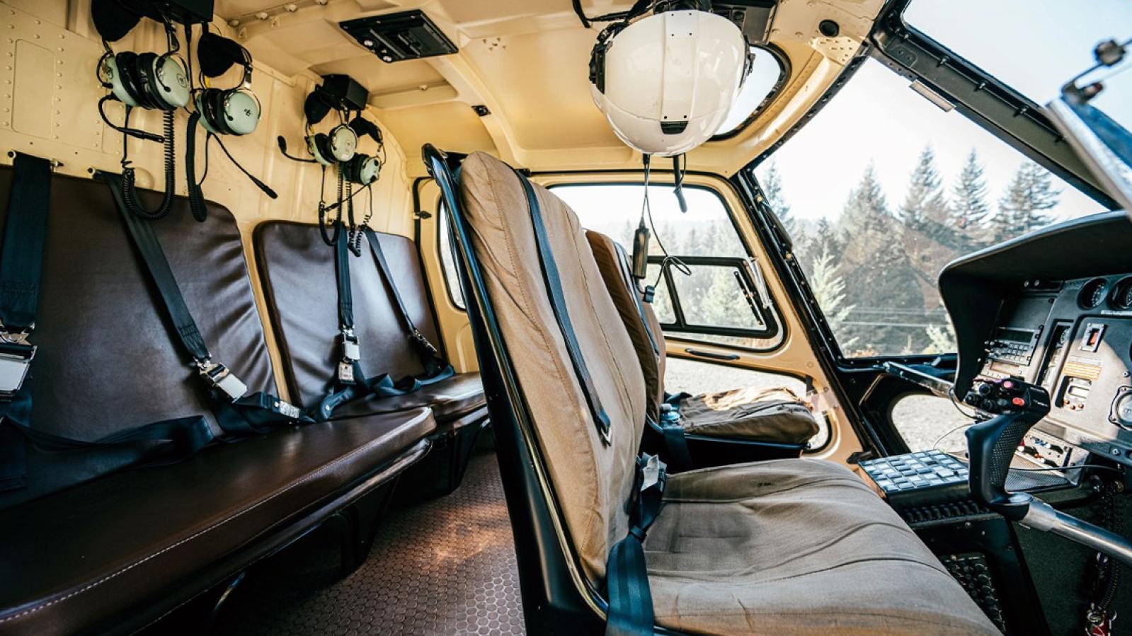 Airble Helicopter Interior